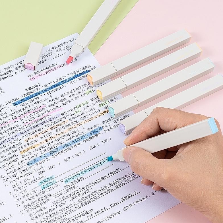 

Tre-57 Cod Highlighter Multicolor Highlighter Pastel Pen Diary Marker Alat Tulis Pengganti Stabilo Tre-57
