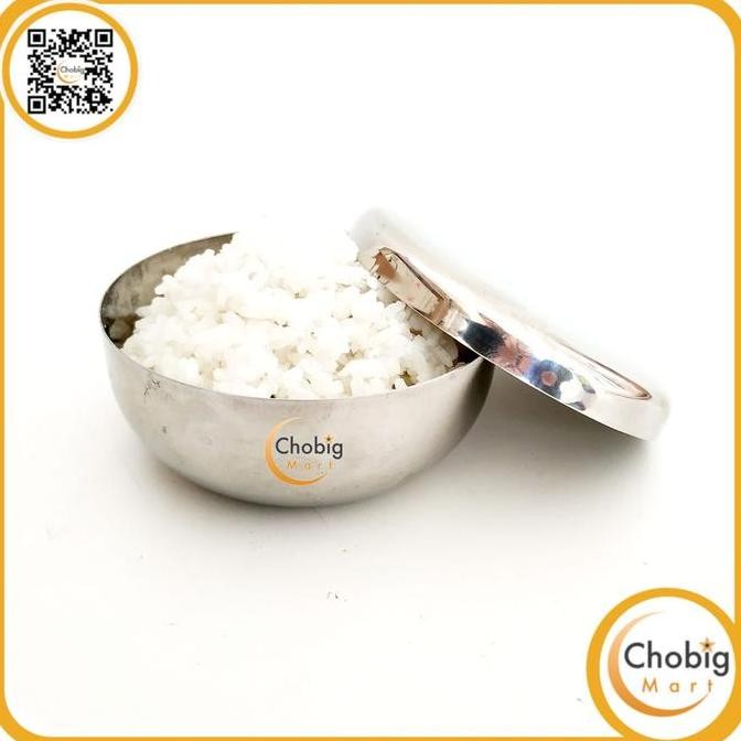 JH8 Set Mangkok Nasi dengan Tutup Korea Sujeo Stainless Steel PREMIUM Bowl