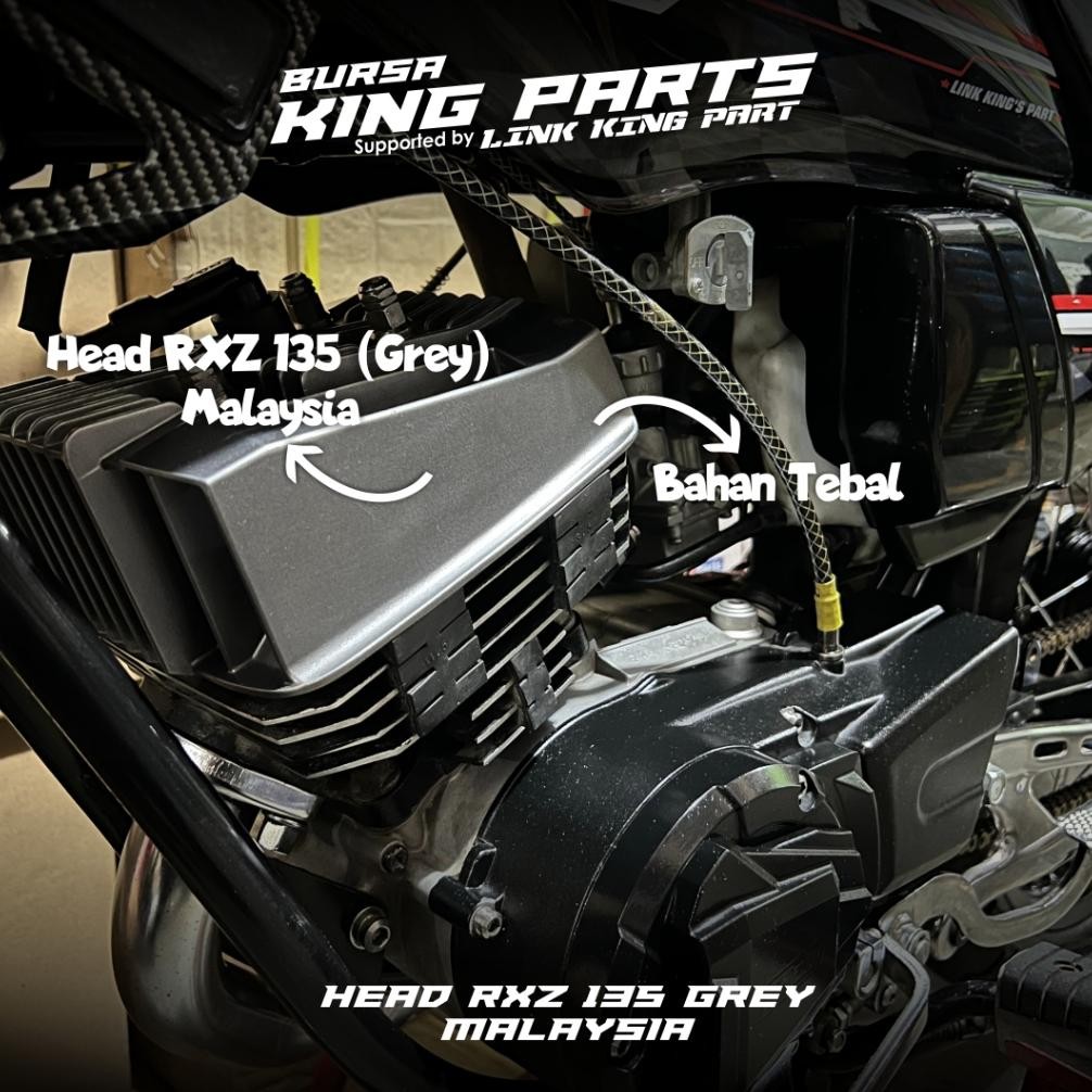 HEAD CYLINDER COP RXZ135 RX135Z MALAYSIA/CYLINDER HEAD MALAYSIA RXZ 135 HEAD COP