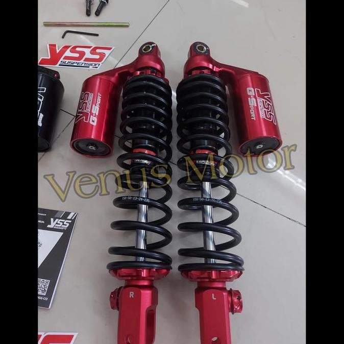 Shockbreaker YSS G-Sport Black Red Series 350mm Yamaha XMAX 250