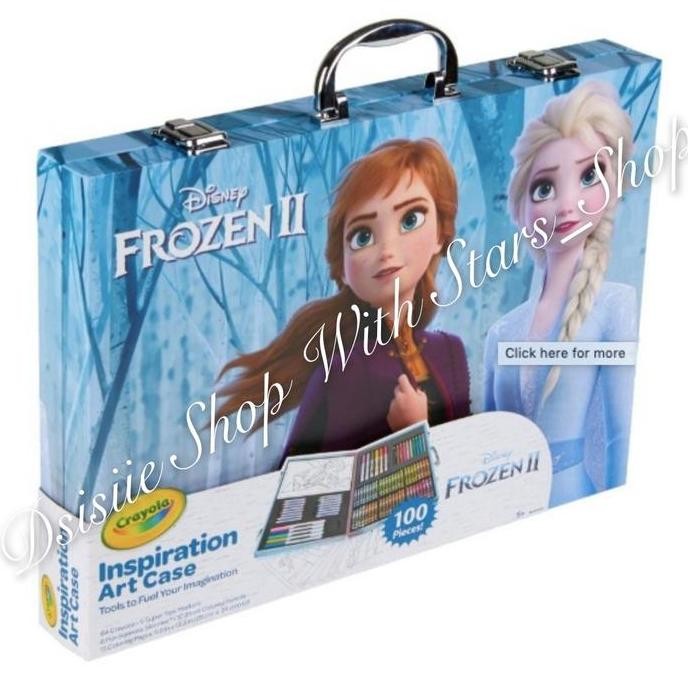 

Crayola Disney Frozen 2 Inspiration Art Case 100 Art & Coloring Ori