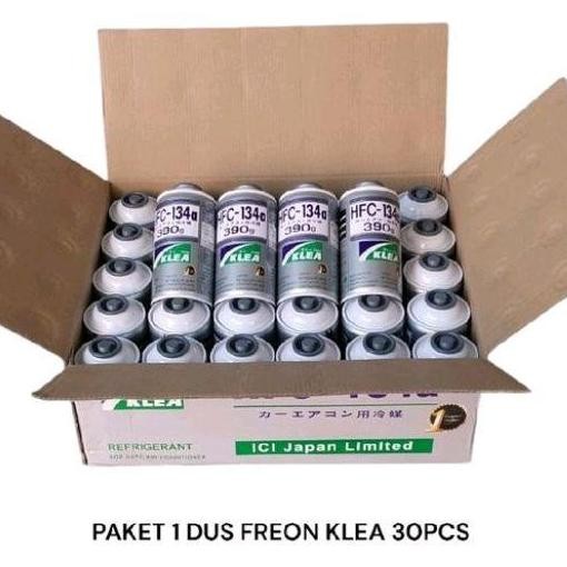 Freon Kaleng 1 Dus Freon AC Mobil R134a asli isi 30pcs