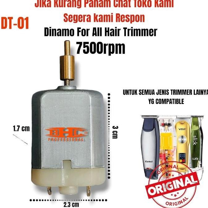 Dinamo Mesin Cukur DT-01 Wahl Wmark Kumis Jenggot Trimmer Rambut