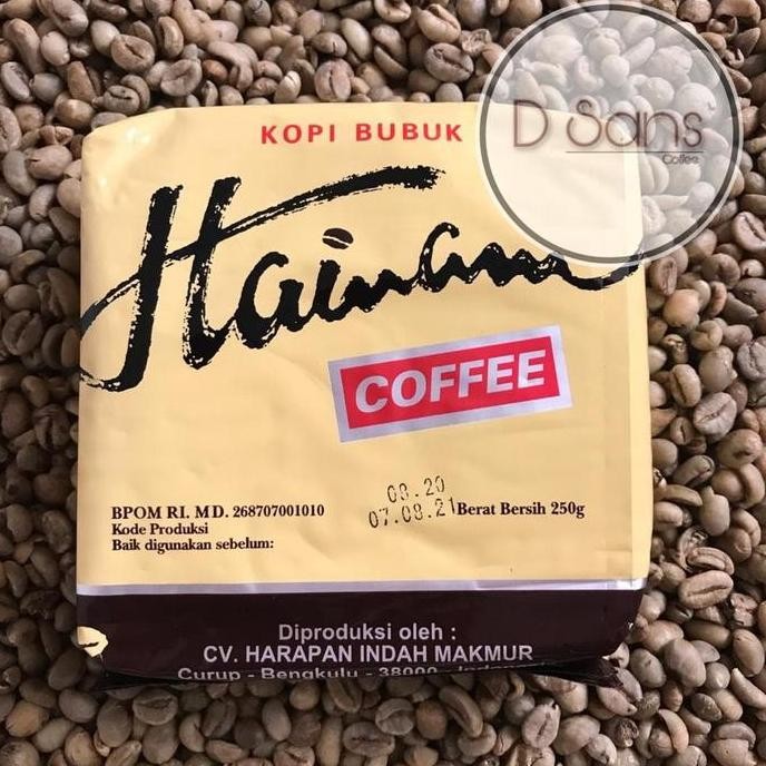 

Kopi Bubuk Hainam Khas Bengkulu - 250 gr LA