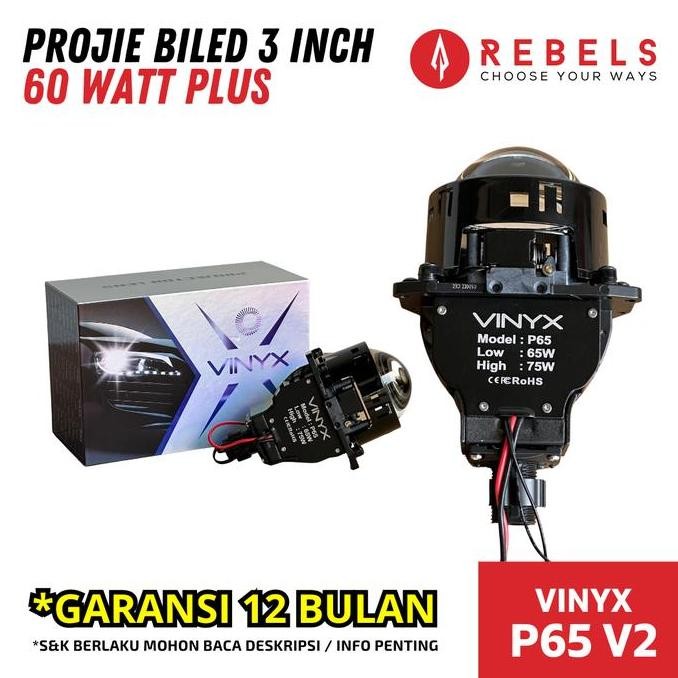 PROJECTOR BILED VINYX P65 GEN 2 V2 LED MOBIL MOTOR HI LOW