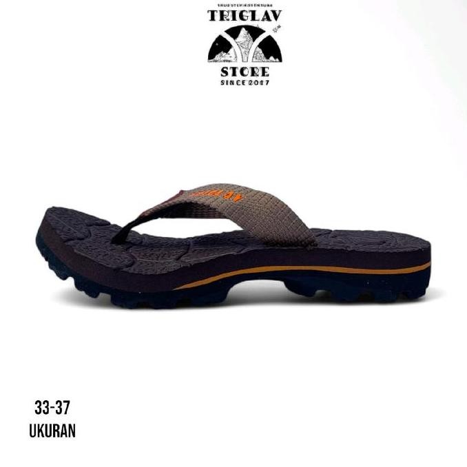 

Sandal Jepit Anak Triglav Casual Original Coklat Sendal Karet Hitam - Sepatu Fashion Kaki HE