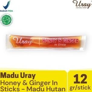 

Bundling 2 Box Madu Uray Ginger Stick 120Gr Sachet Murni Jahe Asli Halal