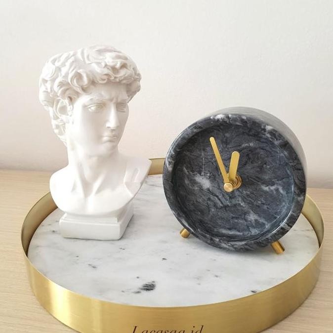

Marble Table Clock / Jam Meja Marmer TL