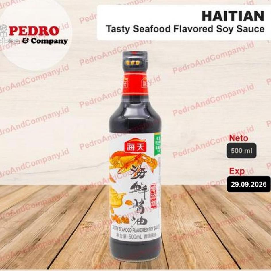 

Haitian Tasty Seafood Flavor Soy Sauce Ml Kecap Asin Seafood