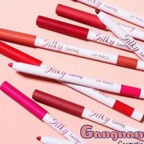 

Missha Silky Lasting Lip Pencil Pensil Bibir Matte Tahan Lama Original Korea