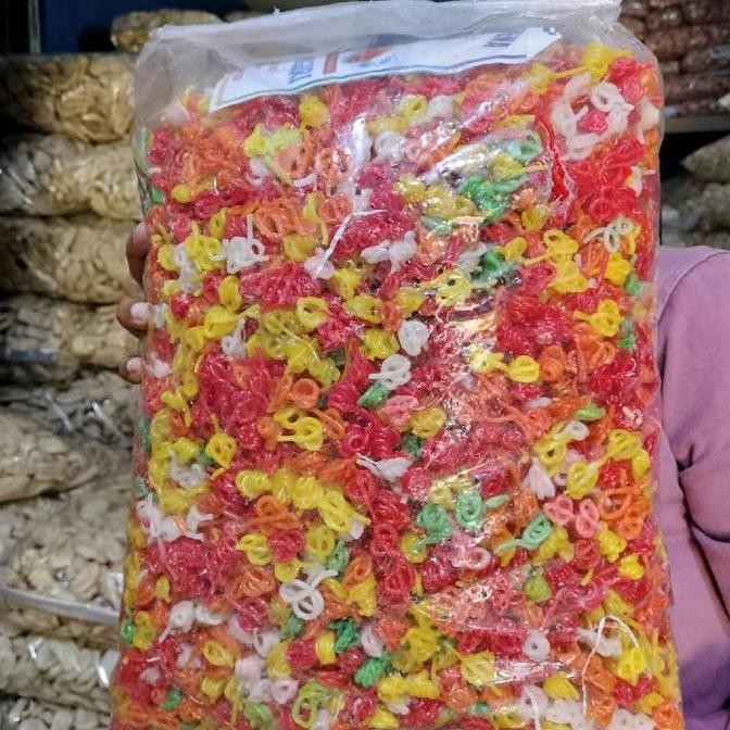 

KERUPUK KEONG 1 BAL 5 KG topping seblak kerupuk
