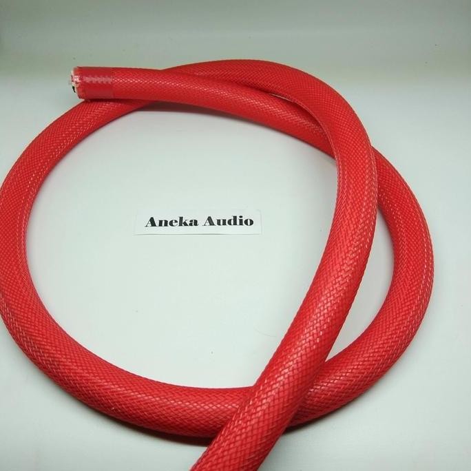 Kabel Speaker High End Vermouth Red Velvet Bulk Per Meter Premium