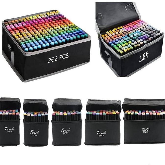 

Stabilo Spidol Warna Dual Head Sketsa Umum & Gambar Anime Brush Pen Set