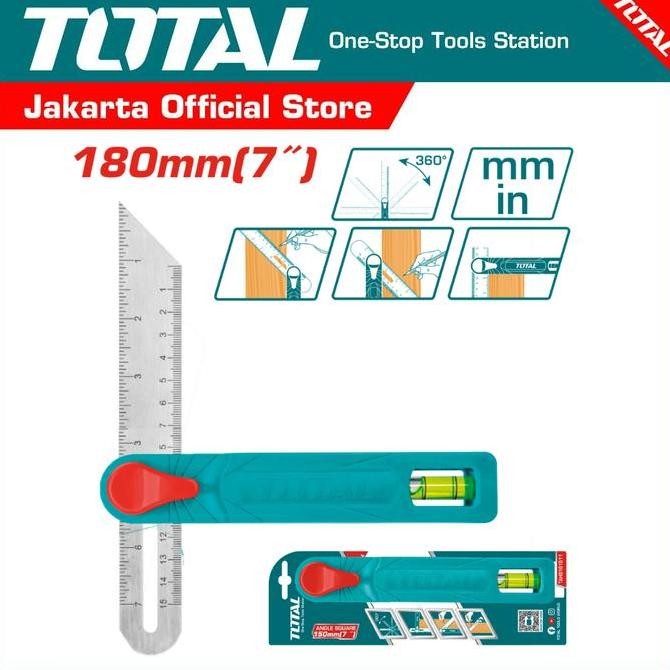 

Total Angle Square Tahs181511 - Penggaris Siku 7" New Stok