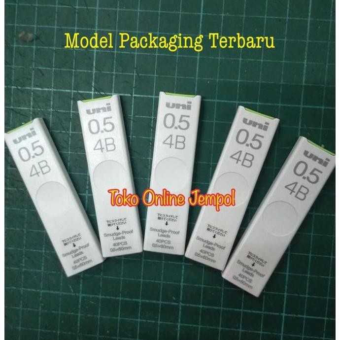 

Isi Pensil Mekanik Uni Mitsubishi 0.5mm 4B - 40 pcs ATK255UN Jepang