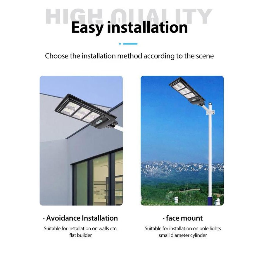 lampu tenaga surya otomatis outdoor tahan air lampu jalan tenaga surya