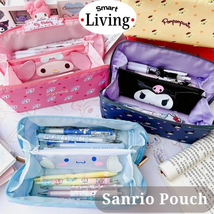 

Kotak Pensil Sanrio Kuromi - Pouch Dompet Kosmetik Lucu SMRTLIV