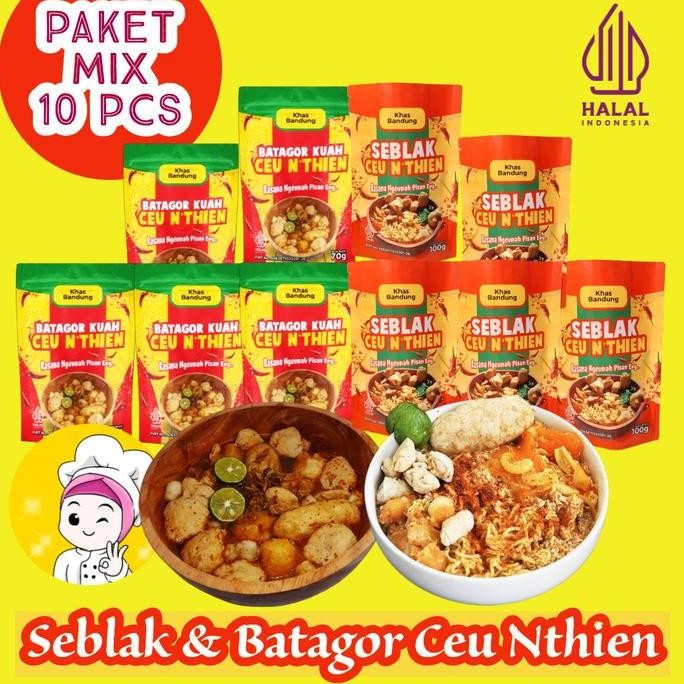 

MIX Seblak + Batagor Kuah