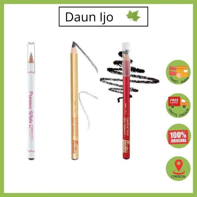 

Fanbo Eyebrow Pencil - Pensil Alis Waterproof Natural Look Asli