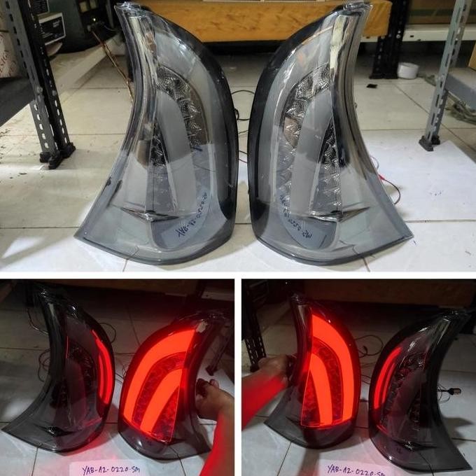 YAB-AZ-0220-SM Stoplamp All New Avanza 12-Onward LED Bar All Smoke