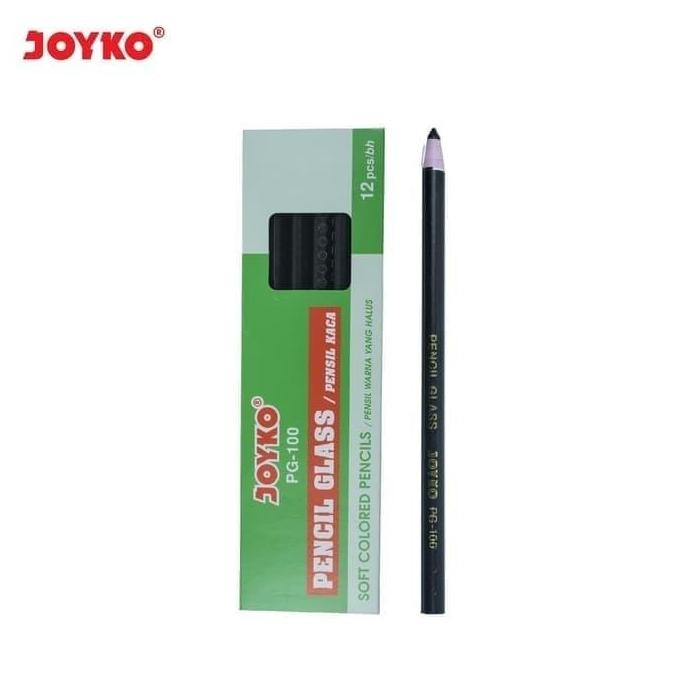 

Pensil Kaca Hitam DEMATOGRAPH Joyko PG-100 1 Box 12 Pcs