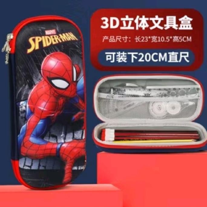 

Tempat Pensil Anak Karakter Spiderman Kotak Pensil Sekolah Laki Laki Superhero Spider Man