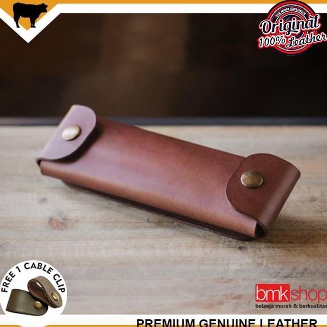 

Sarung Tempat Pensil Dari Kulit Sapi Asli Hand Made