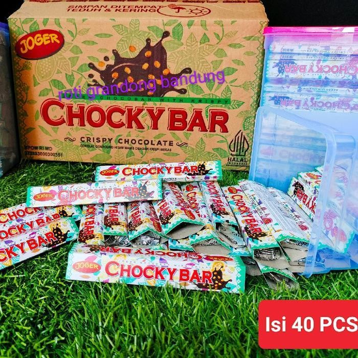 

Rkm Cokelat Chocky Bar Per Toples (40Pcs) Murah Stik Krispy Camilan Chocolate Cemilan Hitam