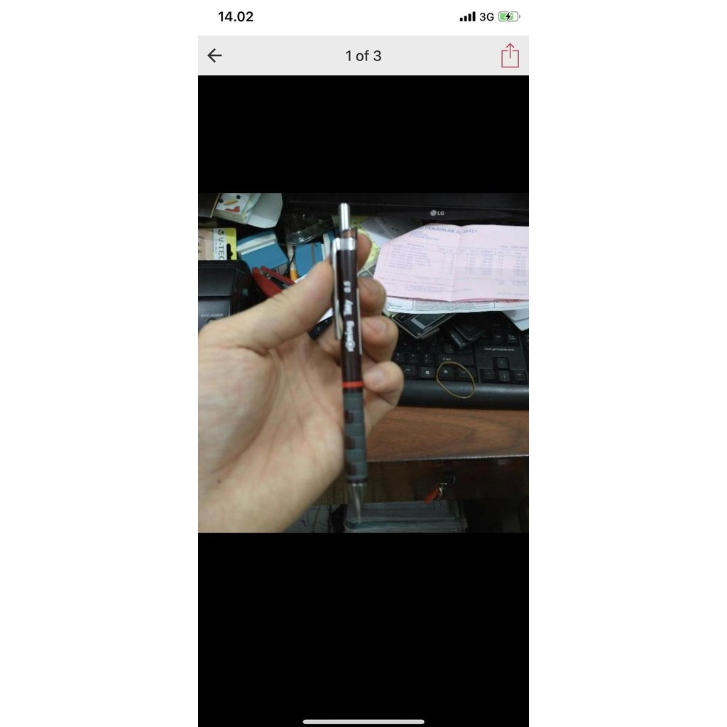 

Pensil Mekanik Rotring 0.5 Original Pensil Mekanik Presisi Halus