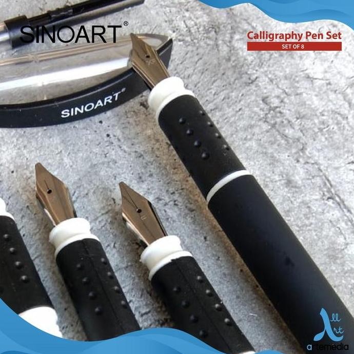 

Sinoart Calligraphy Fountain Pen Set New Stok