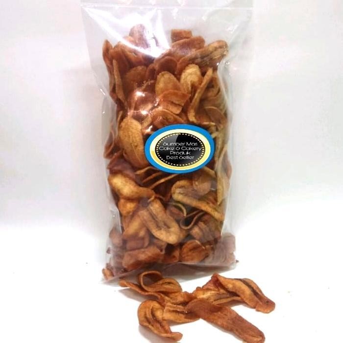 

Rkm Keripik Pisang / Kripik Pisang Sale Kering / Manis / Kiloan 500 Gr