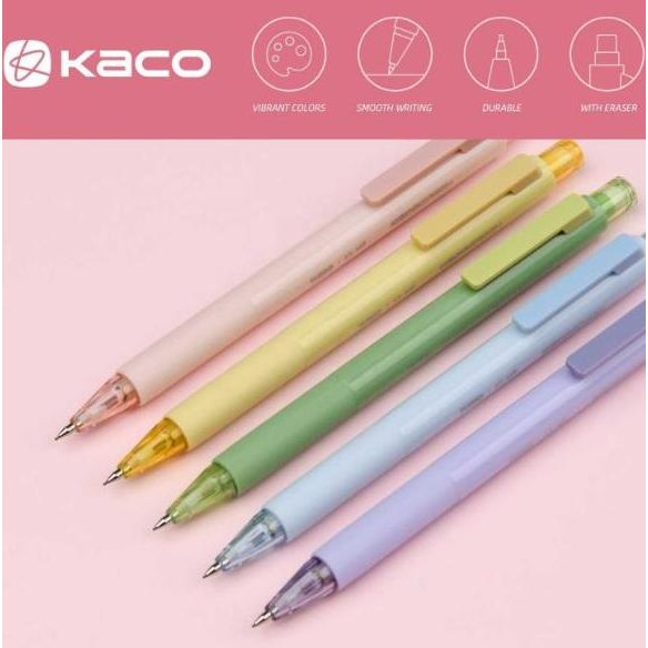 

Kaco Turbo Pensil Mekanik Mechanical Pencil 0.5Mm With Refill New Stok