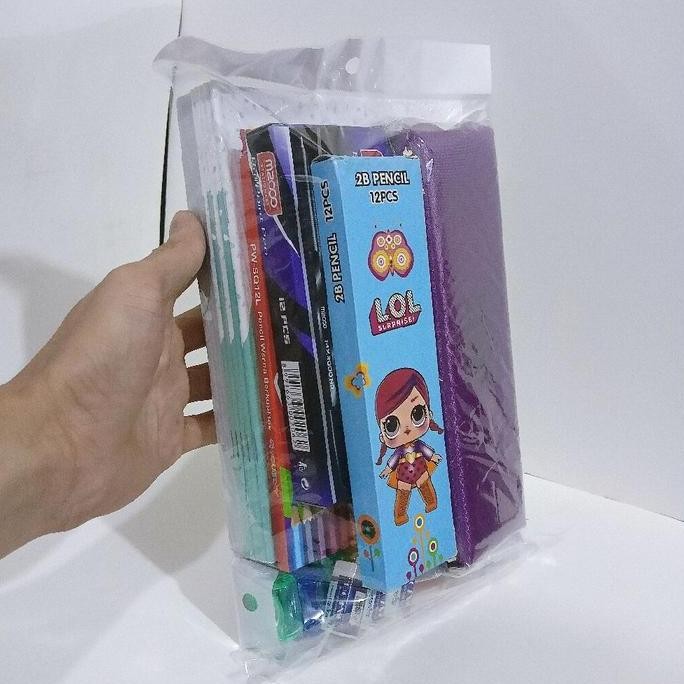 

Buku Tulis Set Anak Sekolah Komplit Siap Masuk Sekolah Alat Set Sekolah Belajar Stationery Peralatan Sekolah New Stok