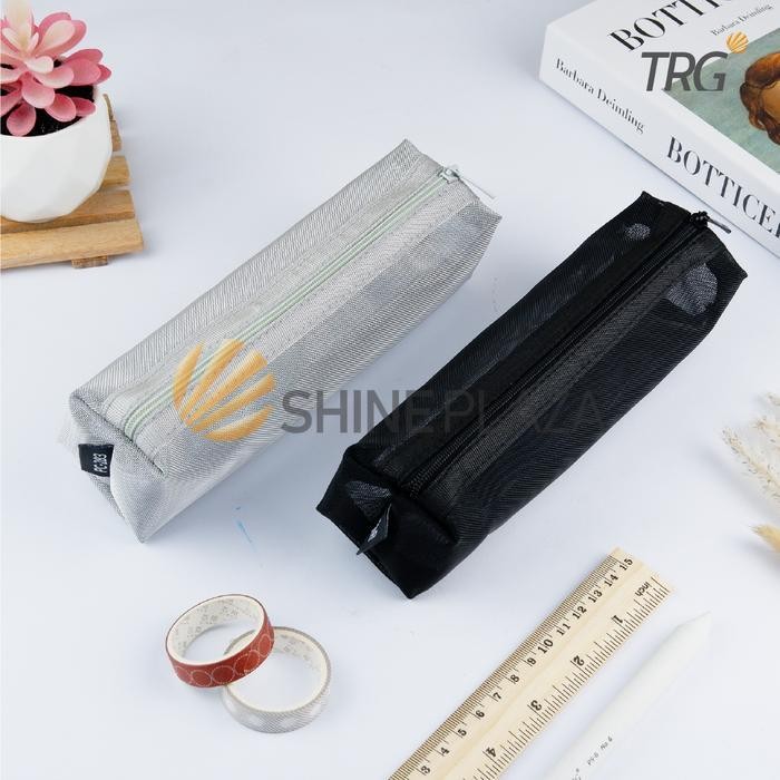 

EMS TRG Mesh Zipper Pencil Case PC-283 - Tempat Kotak Pensil Alat Tulis Jaring TRG