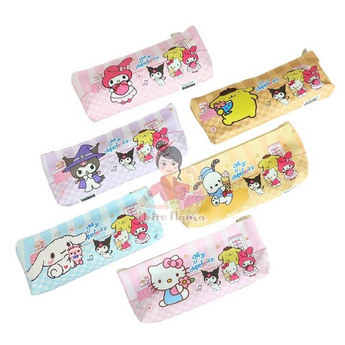 

EMS Tempat Pensil Anak Sanrio Bahan Kulit PU Kualitas Premium
