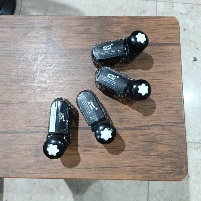 

Mont Blanc Ink Bottle 50 Ml Black Color Original New Stok