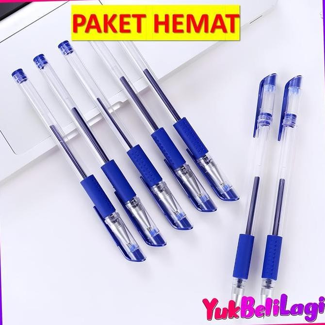 

Ybl-Bundling 12Pcs 50Pcs 100Pcs Pena Gel 0.55Mm Standard Tst Pulpen Tinta Cair Alat Tulis Sekolah Kantor Pen Warna Warni Pena Ujung Lancip Merah Plastik Stationery New Stok