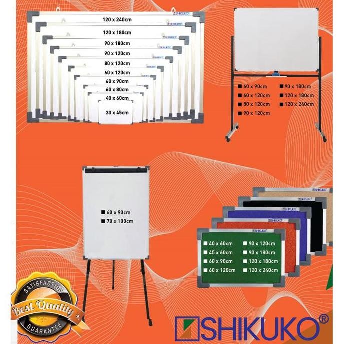 

Papan Tulis Whiteboard 90 X 150 New Stok