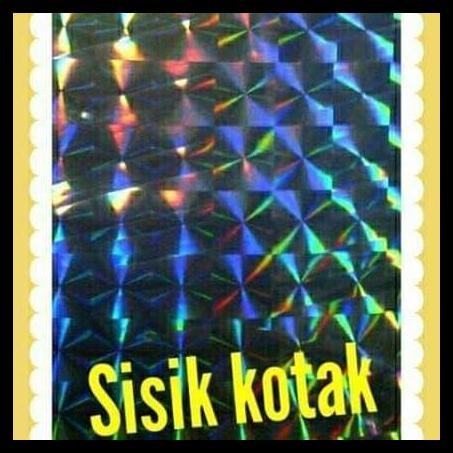 

TERBARU STICKER HOLOGRAM 3D (SISIK KOTAK) !!!!!