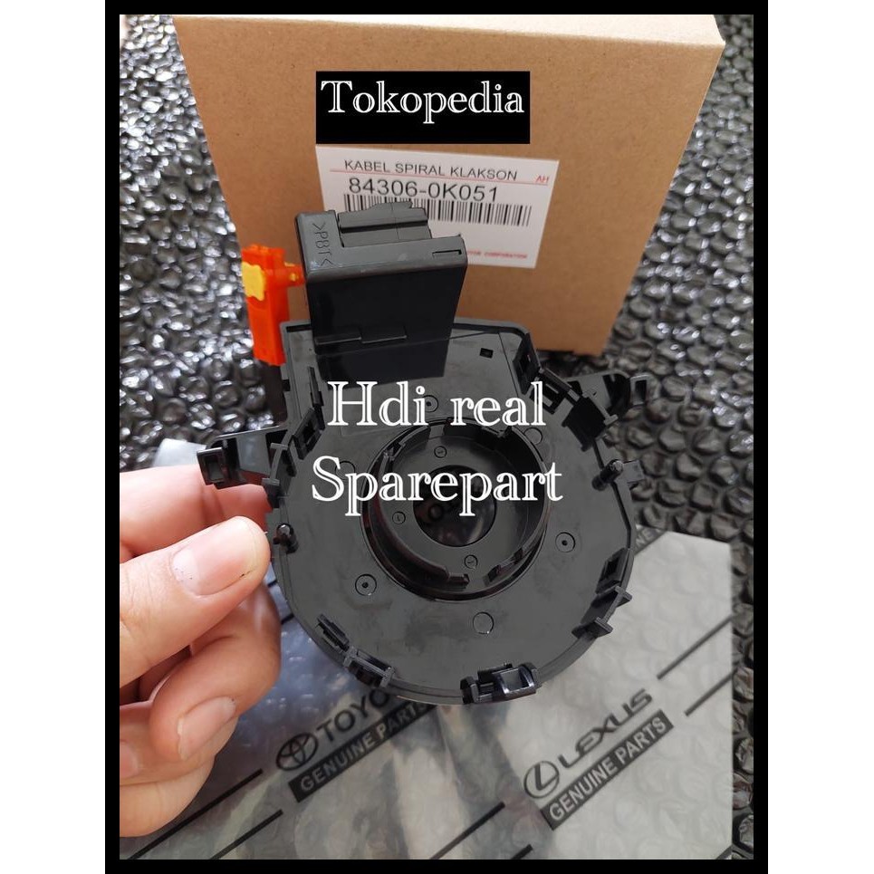 DISKON CABLE KABEL SPIRAL KLAKSON PITA STIR TOYOTA YARIS 2008-2015 ORI 