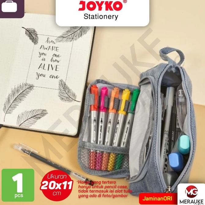 

Joyko Tempat Pensil / Pencil Case Pc-5003 Kain New Stok