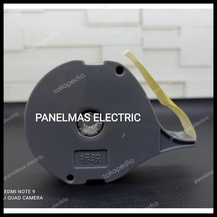 

TERMURAH LABEL MESIN PRINTING MARKER TUBE LS-12Y KUNING BIOVIN !!!!