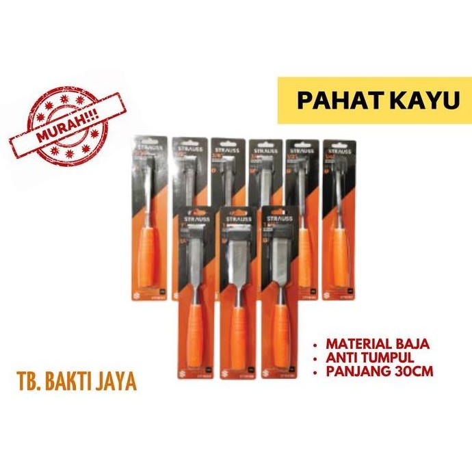 

Pahat Kayu Gagang Fiber Alat Tatah Ukir Straus Termurah