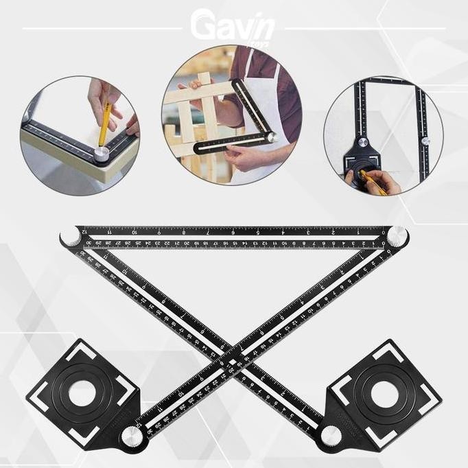 

Hole Locator Penggaris Penanda Lubang Penggaris Tukang Plumbing New Stok