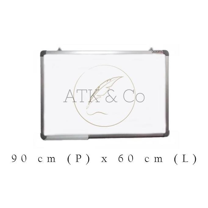 

Papan Tulis Whiteboard Sakura 60 X 90 - White Board Magnet Gantung New Stok