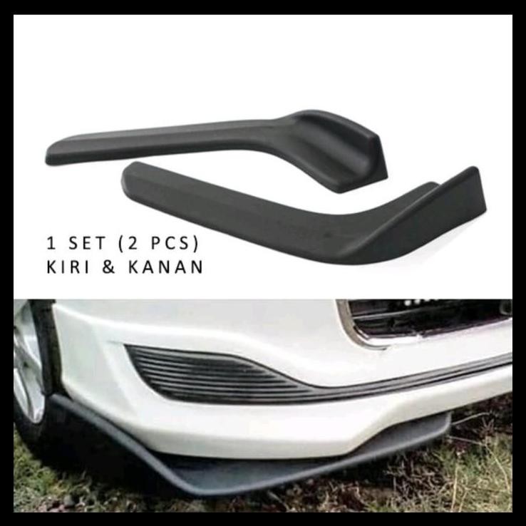 TERBARU AKSESORIS WINGLET BUMPER DEPAN AGYA AYLA 2012 2013 2014 2015 2016 2017 