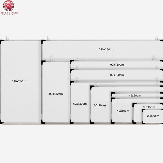 

Raijin Papan Tulis White Board 40X60Cm / Whiteboard Non Magnet Gantung Mudah Ditulis / Dihapus New Stok