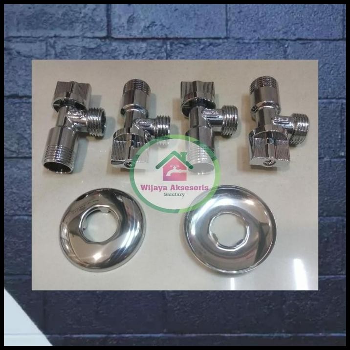 Stop Kran Toilet/Stop Kran Onda JF-03TA/Stop Kran Singel Onda
