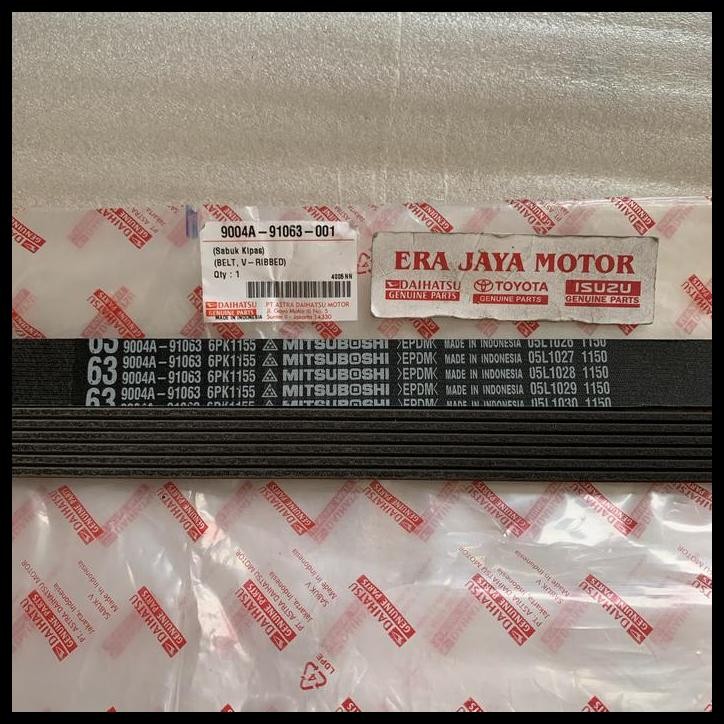 HOT DEAL FAN BELT AGYA AYLA 1000CC-SIGRA 1000CC ORIGINAL 