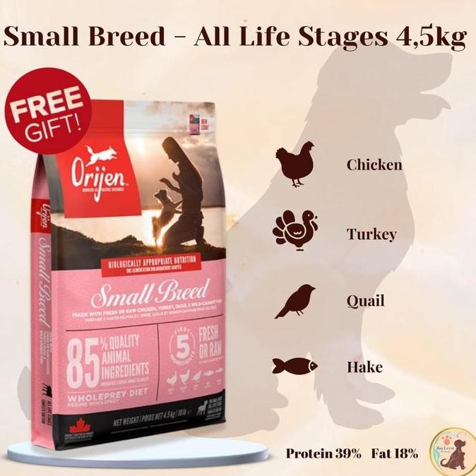 BEBAS ONGKIR - Orijen Small Breed 4.5 kg